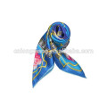 Turkish Hot Selling High Quality 100% Silk Satin Scarf Wholesale Custom-made Printed Shawls